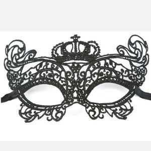 Sexy Women Lady Girl Black Lace Eye Mask for Halloween Masquerade Party US